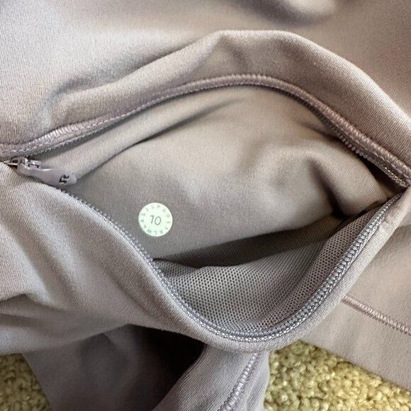 Lululemon - Define Zip up Jacket with hood size 10 Never worn. Light Plum - Picture 4 of 4